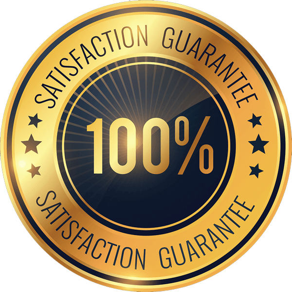 100% Satisfaction Guarantee