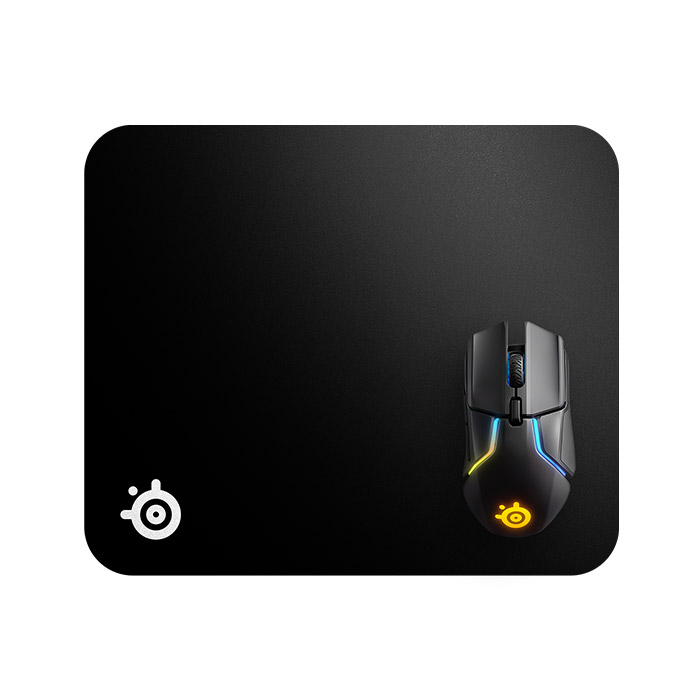 QCK HEAVY Computer Mousepad - Extra Thick Micro Woven Mousepad for Maximum Wrist Comfort