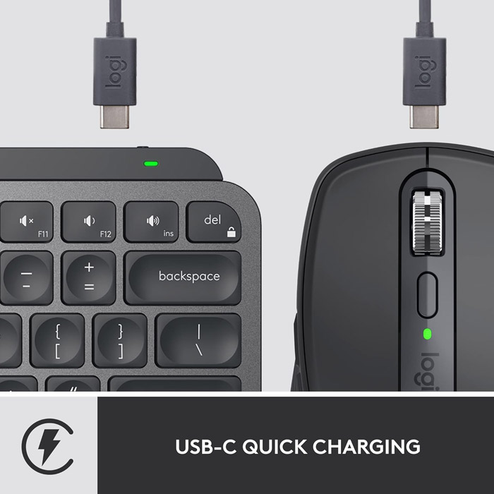 Logitech MX Keys Mini Combo for Business , Compact, Wireless